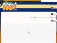 Tablet Screenshot of feiticeirofm.com.br